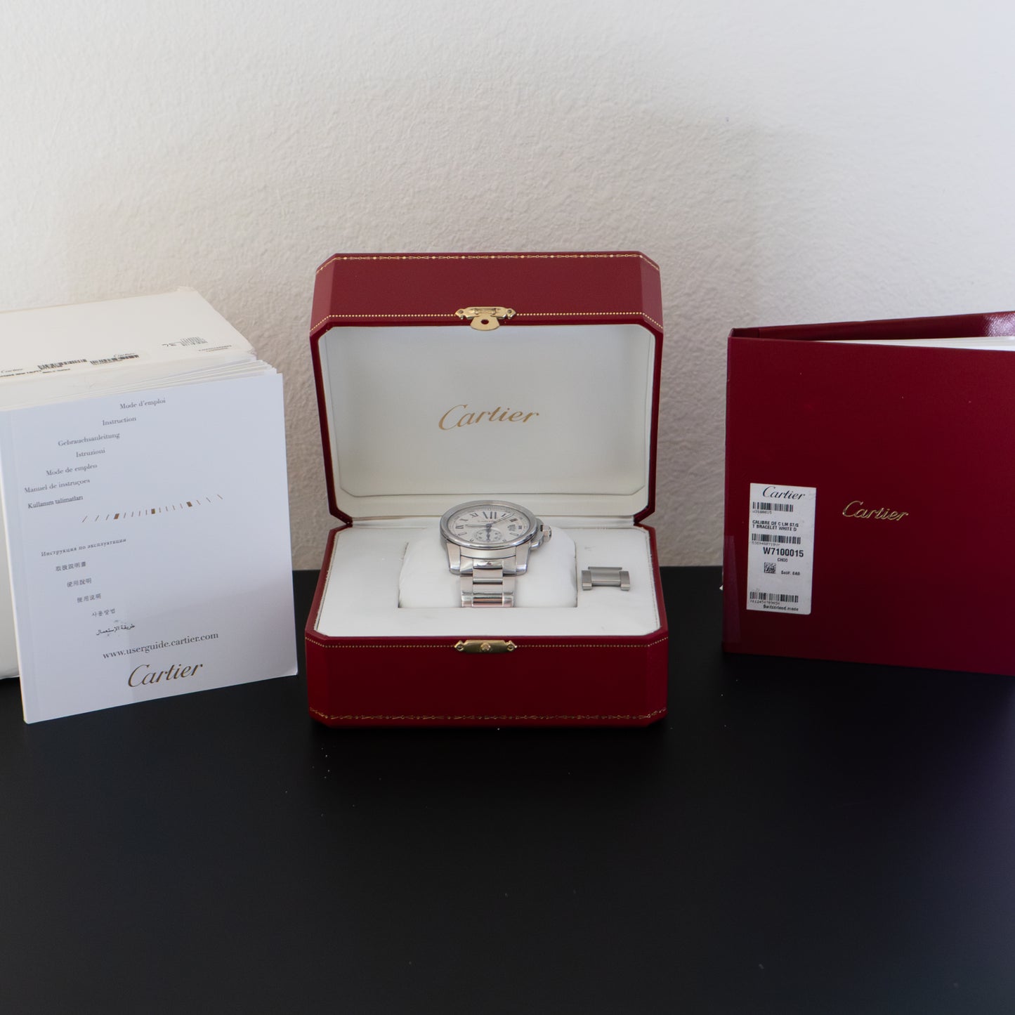 Cartier Calibre de Cartier W7100015 – 42mm Stainless Steel, 1904-PS MC